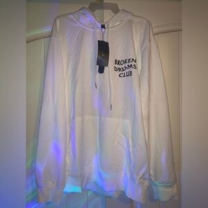 White Broken Dreams Club Hoodie